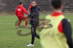 2023_10_21 - Saison 2023/24 - A-Junioren - FC Ingolstadt 04 - TSG 1899 Hoffenheim - Sabrina Wittmann Trainer FCI -  vor dem Spiel -  - Foto: Meyer Jürgen