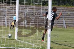 Bayernliga Nord - Saison 2024/25 - FC Ingolstadt 04 II - TSV Karlburg - Micah Ham (Nr.25 - FCI U21) mit dem 3:0 Führungstreffer - jubel - - XXXXX - Foto: Meyer Jürgen