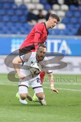 3. Liga; SV Wehen Wiesbaden - FC Ingolstadt 04; Zweikampf Kampf um den Ball David Kopacz (29, FCI) Luckeneder Felix (33 SVWW)