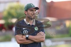 Testspiel - Saison 2025/26 - SV Manching - TSV Gaimersheim - Cheftrainer Cüneyt Köz (SV Manching) - XXXXX - Foto: Meyer Jürgen