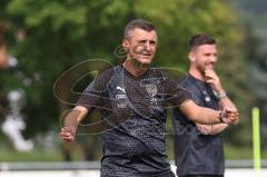 3.Liga - Saison 2023/2024 - Training in Berching - FC Ingolstadt 04 - Cheftrainer Michael Köllner (FCI) -  - Foto: Meyer Jürgen