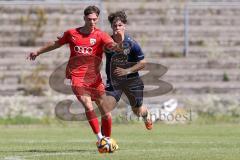 A - Junioren Bundesliga -  Saison 2023/2024 - FC Ingolstadt 04 - FSV Mainz 05 - Kurt Pestel rot FCI - Foto: Meyer Jürgen