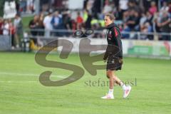 Toto Pokal; FC Sportfreunde Schwaig - FC Ingolstadt 04; Cheftrainerin Sabrina Wittmann (FCI) vor dem Spiel