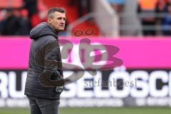 3. Liga; FC Ingolstadt 04 - 
Rot-Weiss Essen; Cheftrainer Michael Köllner (FCI) vor dem Spiel