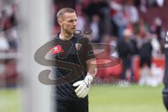 3. Liga; Energie Cottbus - FC Ingolstadt 04; vor dem Spiel Torwart Marius Funk (1, FCI)
