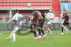 3. Liga; FC Ingolstadt 04 - MSV Duisburg; Torchance verpasst Linus Rosenlöcher (19, FCI) Lars Lokotsch (13, FCI) Noß Conor (14 MSV) Bitter Joshua (29 MSV)