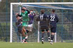 Kreisklasse - Saison 2025/26- TSV Etting - TSV Lenting - Luca Aufmuth grün Lenting - Filip Festner Torwart Etting  - Foto: Meyer Jürgen