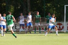 Bezirksliga - Saison 2024/25 - FC Gerolfing - TSV Rohrbach - Der 3:0 Führungstreffer durch Philipp Haunschild (Nr.12 - FC Gerolfing) der den Ball volley nach einem Eckball von Stefan Hoffmann (Nr.8 - FC Gerolfing) im Tor versenkt- jubel XXXXX - XXXXX - Fo