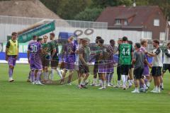 3. Liga - Saison 2026/27 - SC Preussen Münster - FC Ingolstadt 04 - Das Spiel ist aus - XXXXX - Foto: Meyer Jürgen