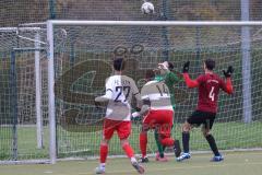 Bezirksliga - Saison 2024/25 - FC Fatih Ingolstadt - SpVgg Kammerberg -  Der 1:0 Führungstreffer durch - David Meier (Nr.14 - FC Fatih) - jubel - Haris Cehic Torwart Kammerberg - Daniel Seybold rot Kammerberg #4 - Foto: Meyer Jürgen