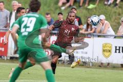 Testspiel; 3. Liga; VfB Eichstätt - FC Ingolstadt 04; Daouda Beleme (9, FCI)