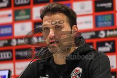 3. Liga; FC Ingolstadt 04 - TSV 1860 München; Pressekonferenz Cheftrainer Guerino Capretti (FCI)