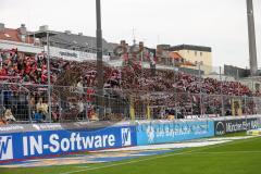 3.Liga - Saison 2022/2023 - TSV 1860 München - FC Ingolstadt 04 -mitgereiste Fans -  Foto: Meyer Jürgen