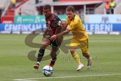 3.Liga - Saison 2023/2024 - FC Ingolstadt 04 -  1. FC Saarbrücken - Marcel Costly (Nr.22 - FCI) - Foto: Meyer Jürgen