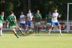 Bezirksliga - Saison 2024/25 - FC Gerolfing - TSV Rohrbach - Der 3:0 Führungstreffer durch Philipp Haunschild (Nr.12 - FC Gerolfing) der den Ball volley nach einem Eckball von Stefan Hoffmann (Nr.8 - FC Gerolfing) im Tor versenkt- jubel XXXXX - XXXXX - Fo