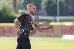 Toto-Pokal; Finale; FV Illertissen - FC Ingolstadt 04; vor dem Spiel Torwart Marius Funk (1, FCI)