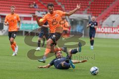 3.Liga - Saison 2023/2024 - Freundschaftsspiel - FC Ingolstadt 04 - SpVgg Unterhaching - Arian Llugiqi (Nr.25 - FCI) - Foto: Meyer Jürgen