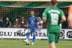 Toto-Pokal; SV Manching - FC Ingolstadt 04; Torwart Marius Funk (1, FCI)