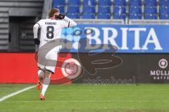 3. Liga; SV Wehen Wiesbaden - FC Ingolstadt 04; Tor Jubel Treffer Benjamin Kanuric (8, FCI)