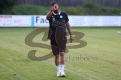 Landesliga - Saison 2024/25 - SV Manching - SV Cosmos Aystetten - Trainer Serkan Demir (SV Manching) - XXXXX - Foto: Meyer Jürgen