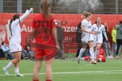 2. Bundesliga Frauen - Saison 2024/25 - FC Ingolstadt 04 Frauen - FC Bayern München -  Der 1:0 Führungstreffer durch - Kerstin Bogenschütz (Nr.6 - FCI Frauen) jubel - XXXXX - Foto: Meyer Jürgen