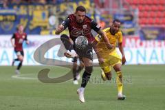 3.Liga - Saison 2023/2024 - FC Ingolstadt 04 -  1. FC Saarbrücken - Pascal Testroet (Nr.37 - FCI) - Foto: Meyer Jürgen