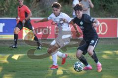 Landesliga - Saison 2026/27 - SV Manching - VFR Neuburg - Vincent Amann (Nr.5 - SV Manching) - Bauer Philippe weiss Neuburg - Foto: Meyer Jürgen