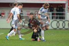 3. Liga; FC Ingolstadt 04 - MSV Duisburg; Linus Rosenlöcher (19, FCI) Torchance verpasst Bitter Joshua (29 MSV) Noß Conor (14 MSV)