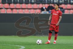 3. Liga; FC Ingolstadt 04 - Erzgebirge Aue; Emilio Kehrer (44, FCI) Freistoß