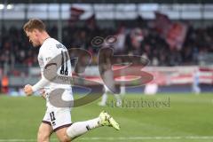 3. Liga; SV Wehen Wiesbaden - FC Ingolstadt 04; Sebastian Grönning (11, FCI) Schuß Tor Jubel Treffer