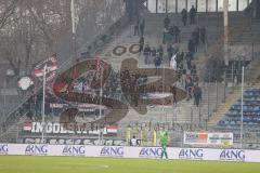 3. Liga - Saison 2025/26 - Waldhof Mannheim  -  FC Ingolstadt 04 -  mitgereiste Fans -  - XXXXX - Foto: Meyer Jürgen