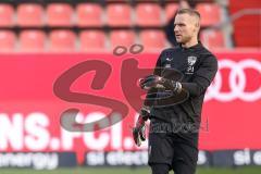 3. Liga; FC Ingolstadt 04 - 
SV Sandhausen; Torwart Marius Funk (1, FCI) vor dem Spiel