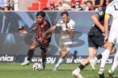 3. Liga; FC Ingolstadt 04 - TSV 1860 München; Deniz Zeitler (38, FCI) Zweikampf Kampf um den Ball Reich Lukas (20 TSV)