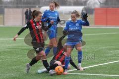 2. Bundesliga Frauen - Saison 2024/25 - FC Ingolstadt 04 Frauen - SV Meppen - Nina Penzkofer (Nr.29 - FCI Frauen) - XXXXX - Foto: Meyer  - Steenwijk Jenske blau Meppen - Farwick Thea Torwart Meppen - Stefanie Reischmann (Nr.24 - FCI Frauen)