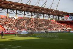 DFB - Pokal - Frauen - Saison 2022/2023 - FC Ingolstadt 04 -  FC Bayern München - Beeindruckende Kulisse beim Spiel - Fans - Zuschauer - Foto: Meyer Jürgen