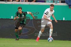 3.Liga - Saison 2023/2024 - Preußen Münster - FC Ingolstadt 04 - Jannik Mause (Nr.7 - FCI) -  - Foto: Meyer Jürgen