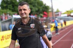 Toto-Pokal; Finale; FV Illertissen - FC Ingolstadt 04; vor dem Spiel Cheftrainer Michael Köllner (FCI)