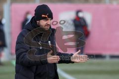 A - Junioren Bundesliga Süd/Südwest -  Saison 2021/2022 - FC Ingolstadt 04 - 1. FC Saarbrücken - Fabian Reichler co Trainer - Foto: Meyer Jürgen
