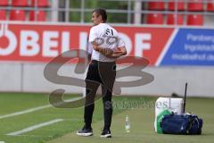 3.Liga - Saison 2023/2024 - Freundschaftsspiel - FC Ingolstadt 04 - SpVgg Unterhaching - Cheftrainer Michael Köllner (FCI) - Foto: Meyer Jürgen