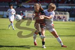 DFB—Pokal 1. Hauptrunde -  Saison 2026/27  - FC Ingolstadt 04 Frauen - 1. FSV Mainz 05 - Stefanie Reischmann (Nr.24 - FCI Frauen) - Hashitani Suguri weiss Mainz - Foto: Meyer Jürgen