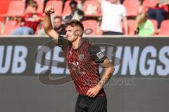 3. Liga; FC Ingolstadt 04 - SSV Ulm 1846; Tor Jubel Treffer 4:0 Julian Kügel (31, FCI) Faust