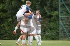 Kreisklasse - Saison 2026/27 - TSV Etting - SV Sandersdorf - Der 1:0 Führungstreffer durch Michael Belousow weiss Etting - jubel -  - XXXXX - Foto: Meyer Jürgen