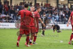 Toto Pokal; FC Sportfreunde Schwaig - FC Ingolstadt 04; Tor Jubel Treffer Schuß Emre Gül (5, FCI)Gustav Christensen (24, FCI) Yann Sturm (7, FCI)