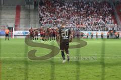 Toto-Pokal - Saison 2023/2024 - FC Ingolstadt 04 - Jahn Regensburg - Elmeterschießen - Yannick Deichmann (Nr.20 - FCI) - Foto: Meyer Jürgen