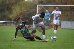 Bezirksliga - Saison 2026/27 - TSV Gaimersheim - FC Türk Sport Garching - Baldwin Wilson weiss Garching - Marcus Keilwerth schwarz Gaimersheim -  Foto: Meyer Jürgen