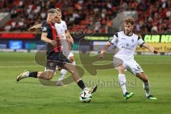 3. Liga; FC Ingolstadt 04 - SV Waldhof Mannheim; Dennis Borkowski (7, FCI) Klünter Lukas (24 SVWM)