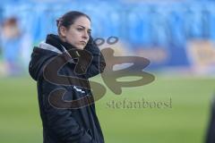 3. Liga; TSV 1860 München - FC Ingolstadt 04; Cheftrainerin Sabrina Wittmann (FCI) vor dem Spiel