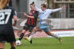 *** 2. Bundesliga Frauen - Saison 2025/26 - FC Ingolstadt 04 Frauen - VFL Bochum - Anna-Lena Fritz (Nr.19 - FC Ingolstadt Frauen I) - Kirkby Lara blau Bochum - Foto: Meyer Jürgen