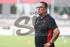Toto Pokal; FC Memmingen - FC Ingolstadt 04, 2. Runde; vor dem Spiel Rigo Hof, Scouting (FCI)