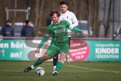 Bezirksliga - Saison 2025/26 - FC Gerolfing - SpVgg Altenerding - Phillipp Haunschild (Nr.12 - FC Gerolfing) - Mario Dipalo weiss Altenerding - Foto: Meyer Jürgen